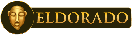 Logo of Eldorado Online Casino, featuring a stylized golden text design that symbolizes luxury and the wealth of the gambling platform.