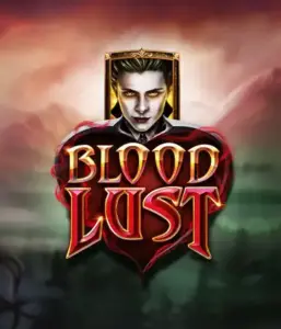 The captivating game interface of Blood Lust, showcasing elegant vampire icons against a mysterious nocturnal landscape. This image captures the slot's eerie charm, alongside its unique 5-reel and 99-payline structure, making it an enticing choice for those fascinated by the allure of the undead.